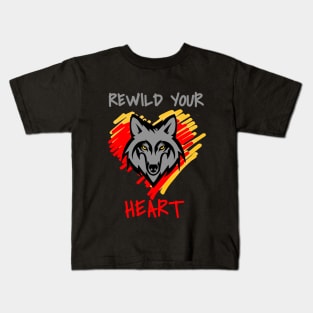 Rewild Your Heart Kids T-Shirt